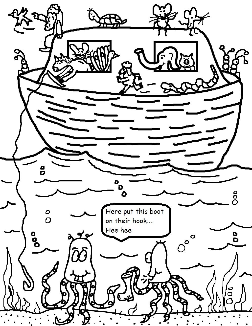 gambar-noah-coloring-page-printable-sheet-god-guided-ark-pages-di